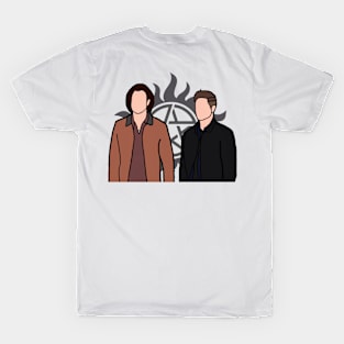 Sam and Dean Silouette T-Shirt